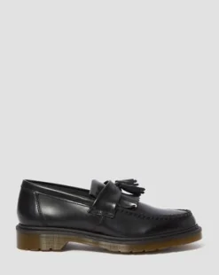 Adrian-loafers i Smooth læder med kvast in Sort