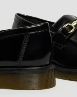 Adrian Snaffle-loafers i Smooth læder med kvast in Sort