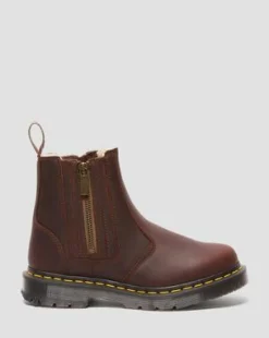 2976 Alyson DM's Wintergrip Chelsea Støvler in Brun
