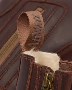 2976 Alyson DM's Wintergrip Chelsea Støvler in Brun