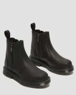 2976 Alyson DM's Wintergrip Chelsea Støvler in Sort