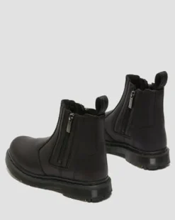 2976 Alyson DM's Wintergrip Chelsea Støvler in Sort