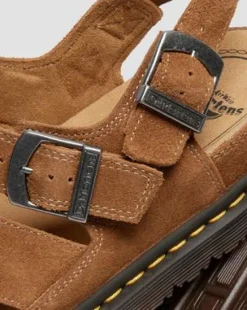Archive Fisherman-sandaler i ruskind in Naturlig Brun