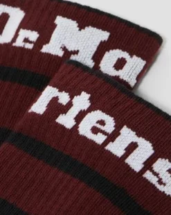 Athletic Logo-strømper i økologisk bomuldsblanding in Sort