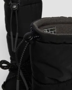 Audrick Hi Puffer-støvler in Sort
