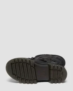 Audrick Hi Puffer-støvler in Sort