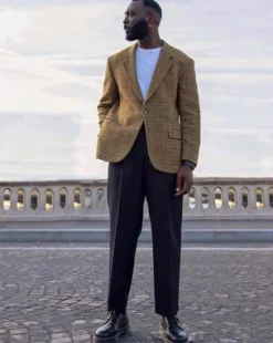 1461 Bex Oxford-sko i Smooth læder in Sort