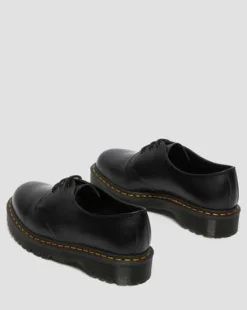 1461 Bex Oxford-sko i Smooth læder in Sort