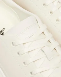 Brookline-sko i nappa-læder in Off-white