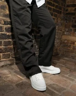 Brookline-sko i nappa-læder in Off-white