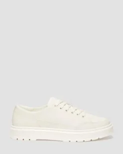 Brookline-sko i nappa-læder in Off-white