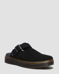 Carlson-mules i ruskind in Sort