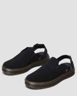 Carlson-mules i ruskind in Sort
