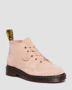 Church Monkey-støvler i Desert Oasis-ruskind in Peach Beige