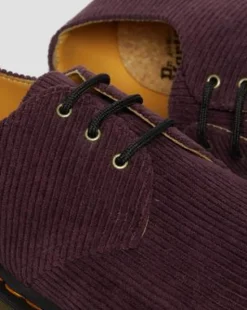 1461 Corduroy sko in Okseblodsfarvet