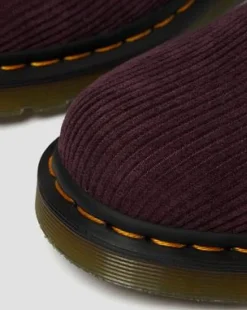 1461 Corduroy sko in Okseblodsfarvet