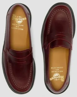 Delapre Penny Loafers in Bordeauxfarvet