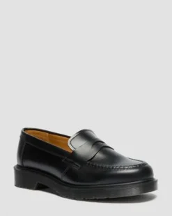 Delapre Penny Loafers in Sort