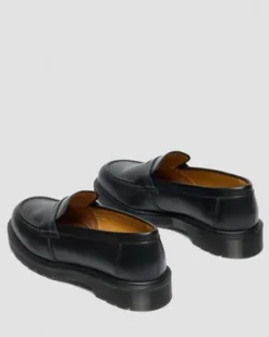 Delapre Penny Loafers in Sort