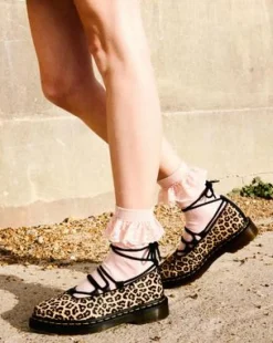 Elphie II-balletsko i leopardmønster in Leopardmønster