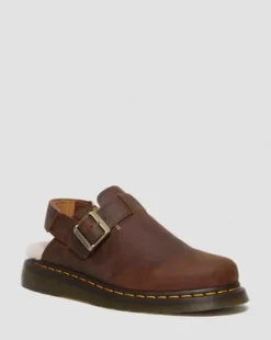 Jorge II-mules med imiteret pelsforing in Warm Tan