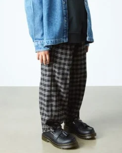 Junior Adrian-loafers i læder in Sort