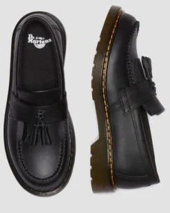 Junior Adrian-loafers i læder in Sort