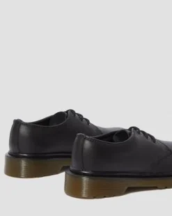 JUNIOR 1461 LEATHER SHOES in Sort