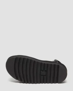 Kimber II Logo Webbing-sandaler in Sort