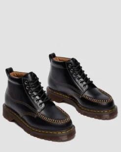 Lowell Chukka Moc Toe-ankelstøvler i læder in Sort