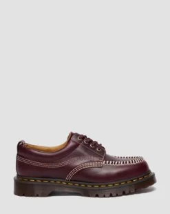 Lowell Moc Toe-lædersko in Kirsebærrød