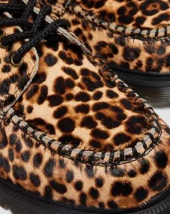 LOWELL MOC TOE-SKO I LEOPARDMØNSTER in Leopardmønster