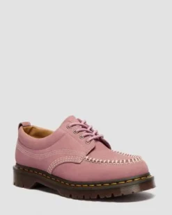 Lowell-Moc Toe-sko i Nubuck-læder in Pudderrosa