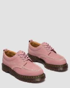 Lowell-Moc Toe-sko i Nubuck-læder in Pudderrosa