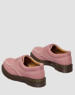 Lowell-Moc Toe-sko i Nubuck-læder in Pudderrosa