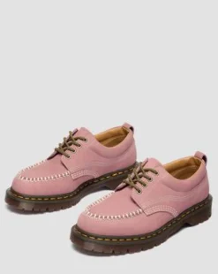 Lowell-Moc Toe-sko i Nubuck-læder in Pudderrosa