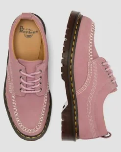 Lowell-Moc Toe-sko i Nubuck-læder in Pudderrosa