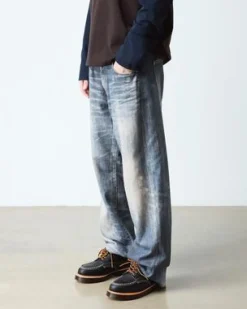 Lowell Moc Toe-sko i Wild Grain-læder in Sort