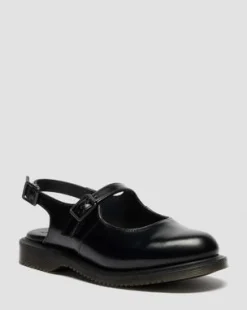 Madaline Mary Jane Sling Back-sko i Smooth læder in Sort