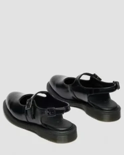 Madaline Mary Jane Sling Back-sko i Smooth læder in Sort