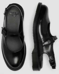 Madaline Mary Jane Sling Back-sko i Smooth læder in Sort