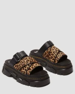 Mattison Slide- sandaler i leopardmønster in Leopardmønster