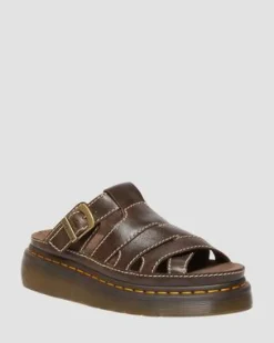 Maxxy Slide AR Rogue-sandaler i læder in Brun