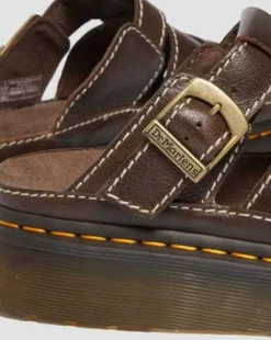 Maxxy Slide AR Rogue-sandaler i læder in Brun