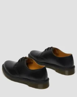 1461 Narrow Plain Welt Oxford-sko i Smooth læder in Sort