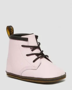 Nyfødt 1460 Auburn læderstøvletter in Pale Pink