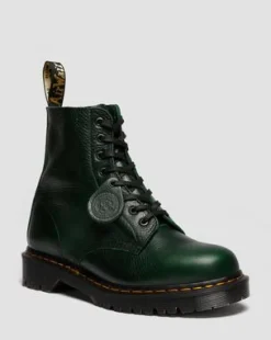 1460 Pascal Leather Ankle Boots in Dm's Grøn