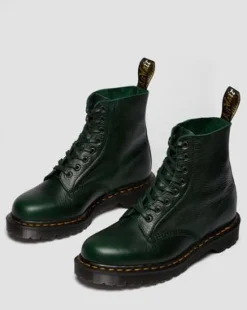 1460 Pascal Leather Ankle Boots in Dm's Grøn