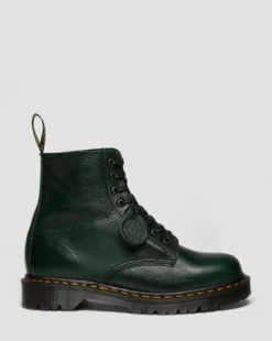 1460 Pascal Leather Ankle Boots in Dm's Grøn