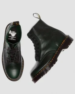 1460 Pascal Leather Ankle Boots in Dm's Grøn